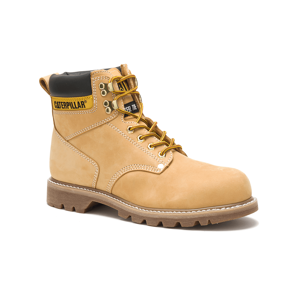 Bota Original Caterpillar Second Shift ST Amarelo Honey caterpillar
